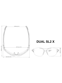 Sportbrille mit Lesebrille  SL2X