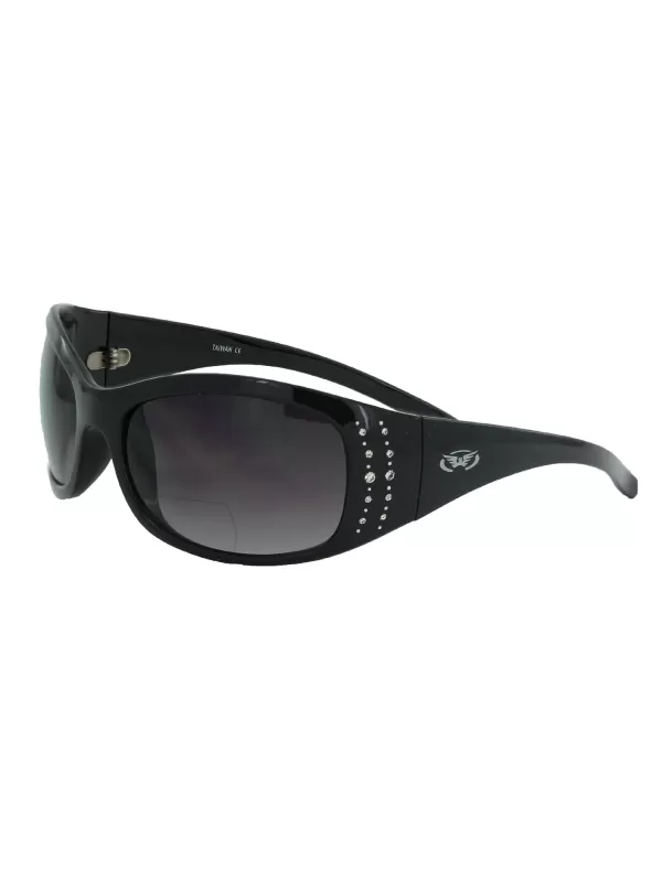 Sonnenbrille mit Lesebrille Strassdekor Marylin