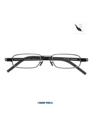 Hochwerige schmale Edelstahl Lesebrille  8 mm