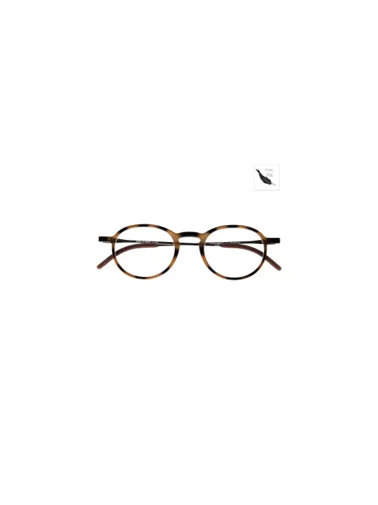 Lesebrille 5 mm havanna