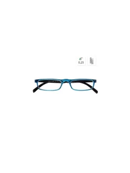 Lesebrille Half Line blau
