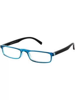 Lesebrille Half Line blau