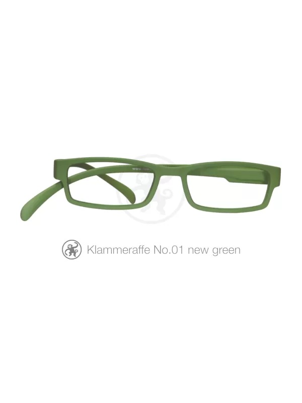 Lesebrille Klammeraffe No 01 new green