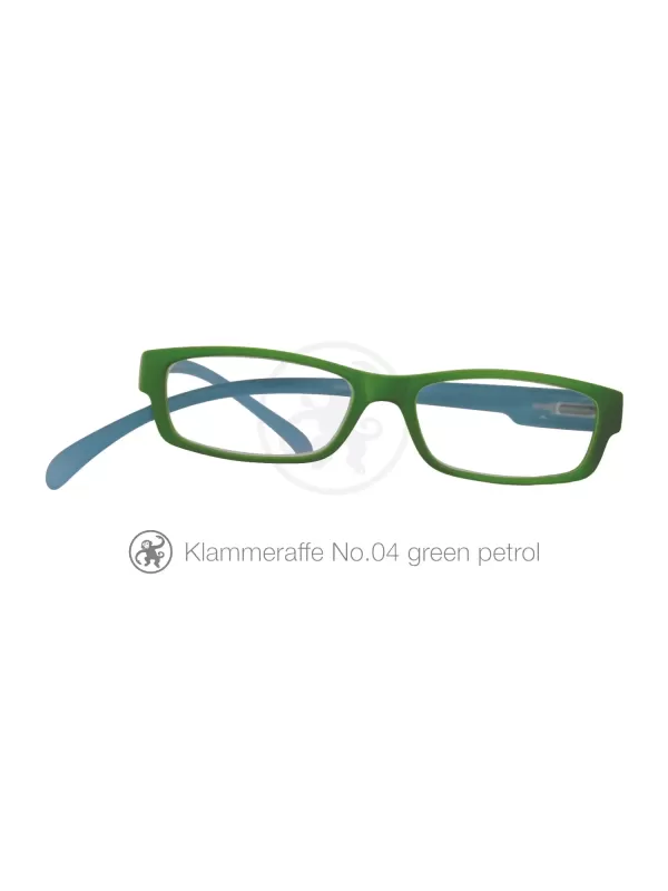 Lesebrille Klammeraffe No 04 green patrol