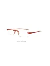 Lesebrille randlos No 15 red