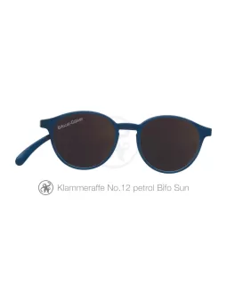 Sonnenbrille mit Lesebrille Klammeraffe No 12 petrol bifo