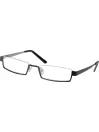 Halbrand Herren Lesebrille mit Hardcase 1761